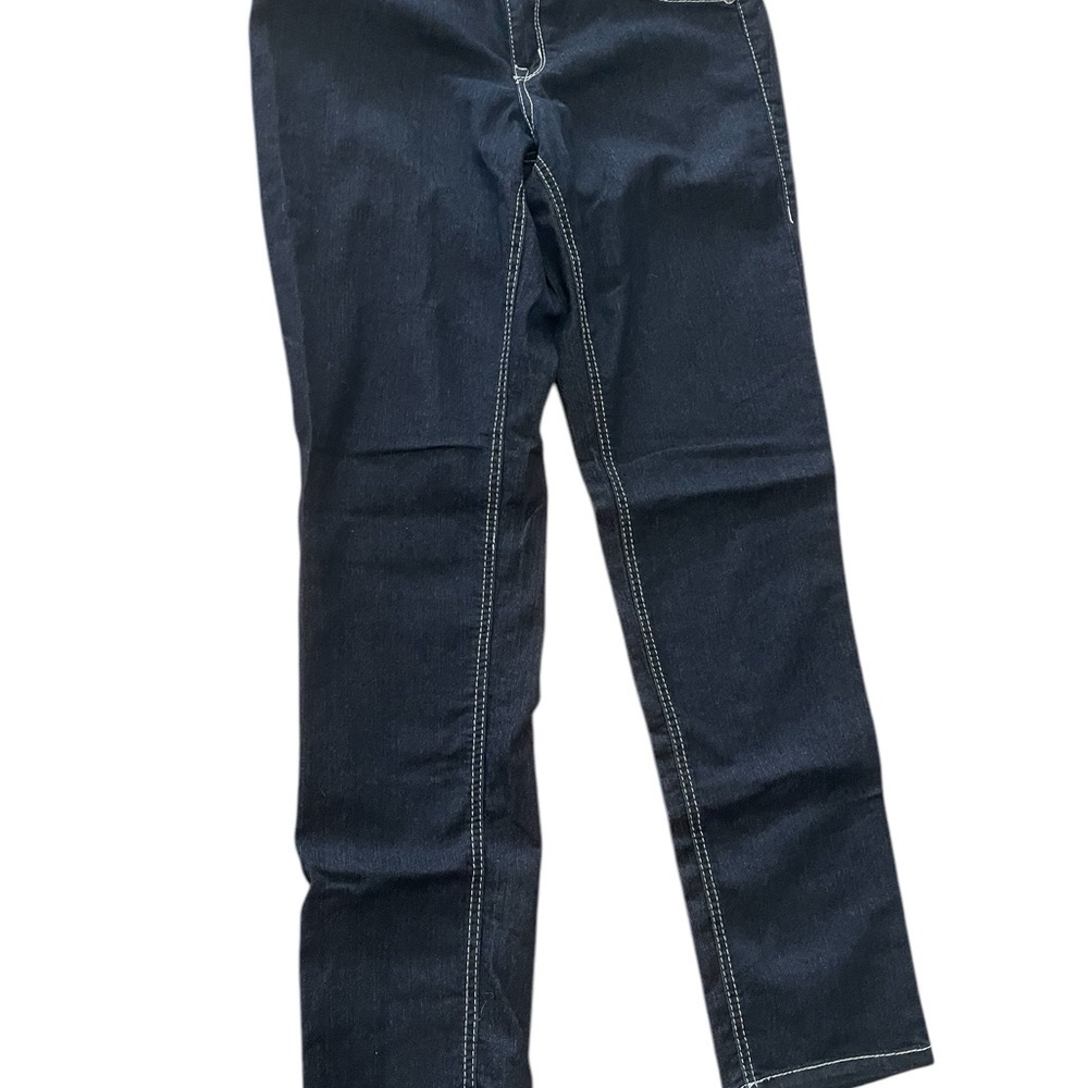 17/21 Exclusive Denim‎ Blue Straight Leg Jeans - Picture 4 of 11